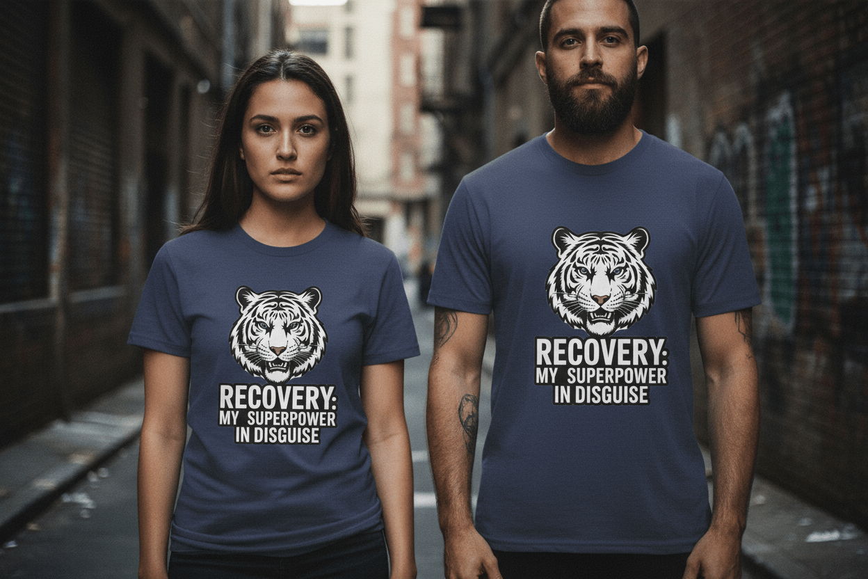 Recovery is my Superpower Unisex Softstyle T-Shirt - NEXT CHAPTER APPAREL