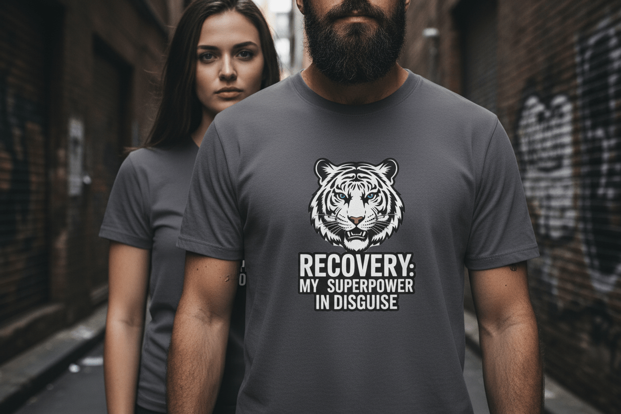 Recovery is my Superpower Unisex Softstyle T-Shirt - NEXT CHAPTER APPAREL