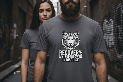 Recovery is my Superpower Unisex Softstyle T-Shirt - NEXT CHAPTER APPAREL