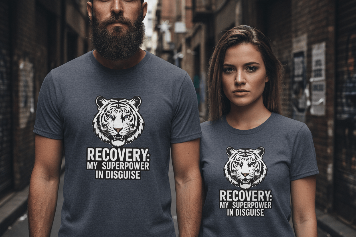 Recovery is my Superpower Unisex Softstyle T-Shirt - NEXT CHAPTER APPAREL