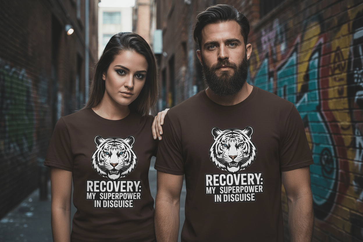 Recovery is my Superpower Unisex Softstyle T-Shirt - NEXT CHAPTER APPAREL