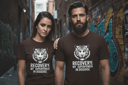 Recovery is my Superpower Unisex Softstyle T-Shirt - NEXT CHAPTER APPAREL