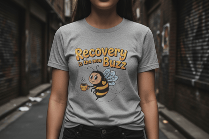 Recovery is the new Buzz Unisex Softstyle T-Shirt - NEXT CHAPTER APPAREL
