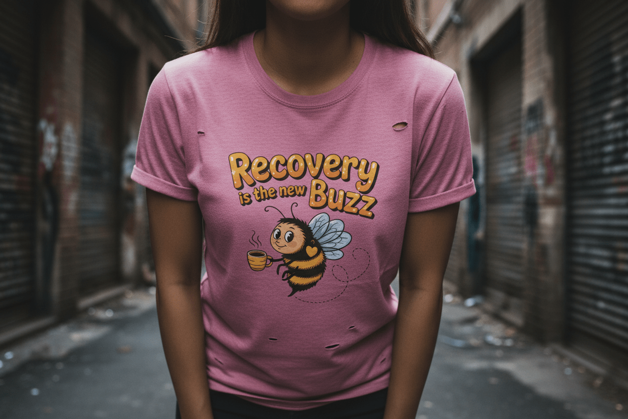 Recovery is the new Buzz Unisex Softstyle T-Shirt - NEXT CHAPTER APPAREL