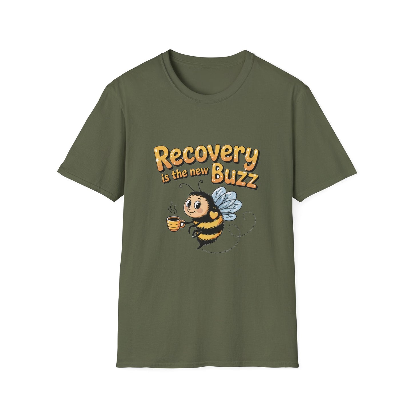 Recovery is the new Buzz Unisex Softstyle T-Shirt - NEXT CHAPTER APPAREL