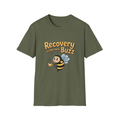 Recovery is the new Buzz Unisex Softstyle T-Shirt - NEXT CHAPTER APPAREL