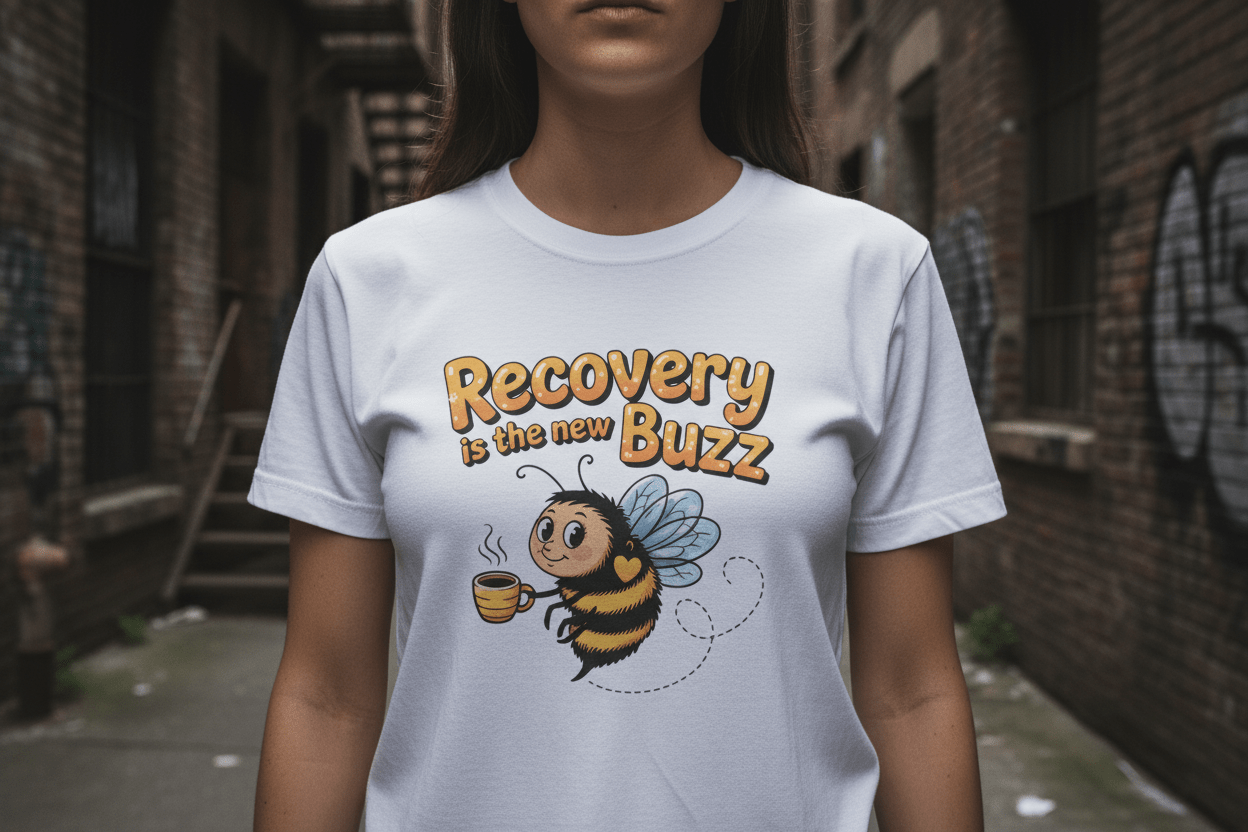 Recovery is the new Buzz Unisex Softstyle T-Shirt - NEXT CHAPTER APPAREL