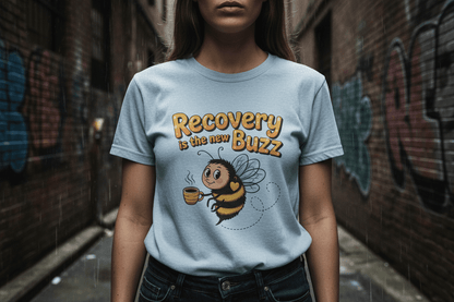 Recovery is the new Buzz Unisex Softstyle T-Shirt - NEXT CHAPTER APPAREL