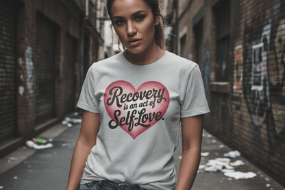Recovery Self - Love T-Shirt, - NEXT CHAPTER APPAREL