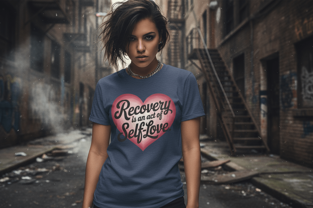 Recovery Self - Love T-Shirt, - NEXT CHAPTER APPAREL