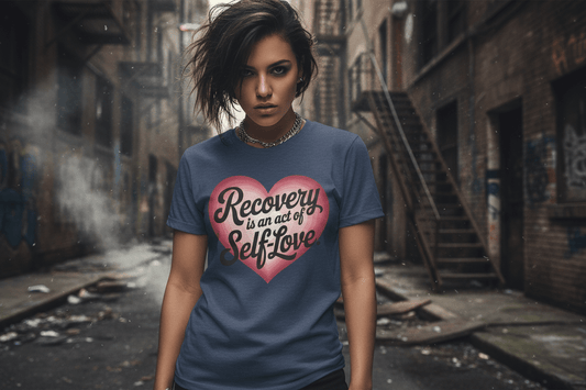 Recovery Self - Love T-Shirt, - NEXT CHAPTER APPAREL