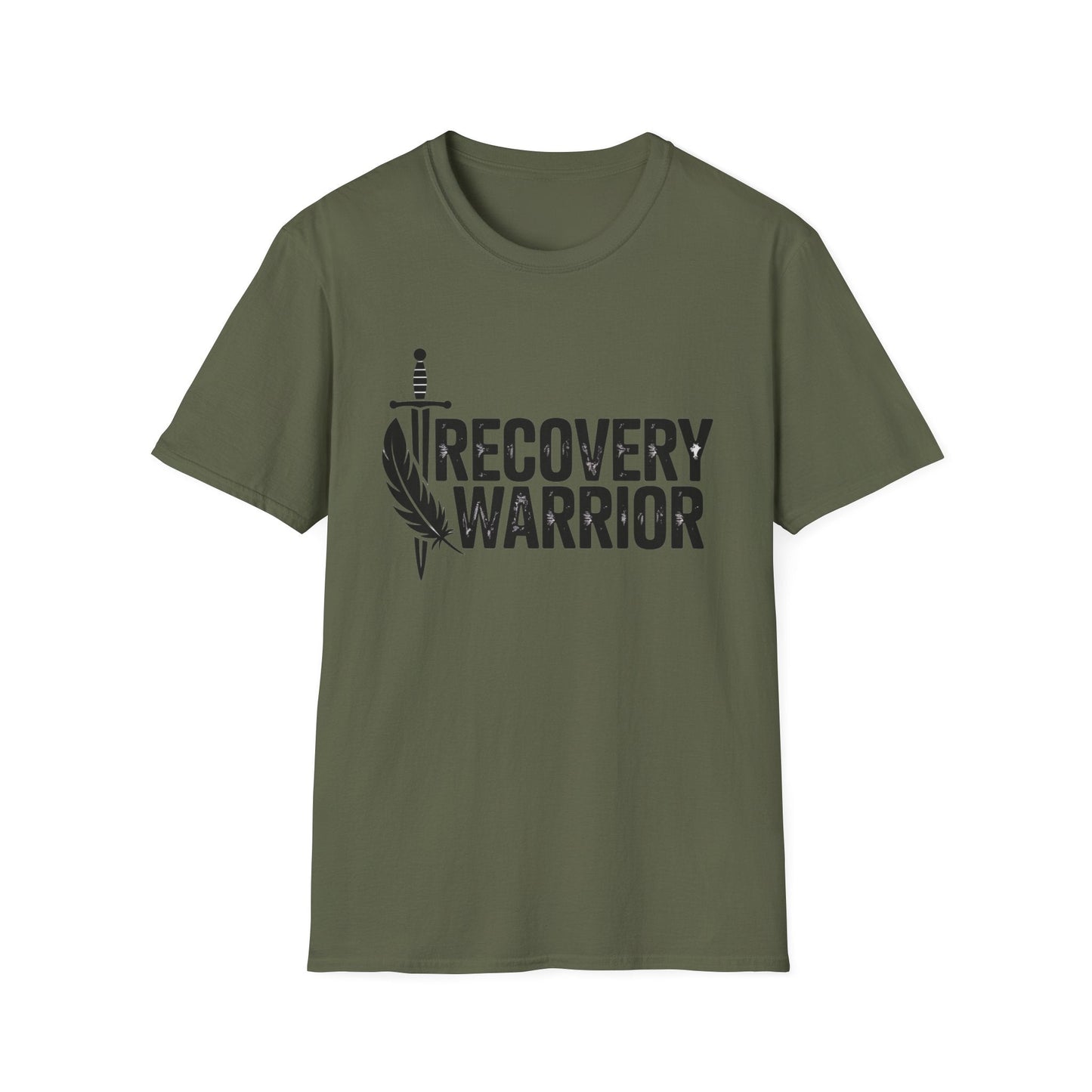 Recovery Warrior Unisex Softstyle T-Shirt - NEXT CHAPTER APPAREL