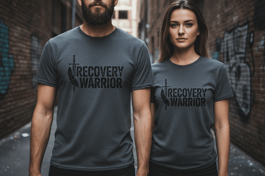 Recovery Warrior Unisex Softstyle T-Shirt - NEXT CHAPTER APPAREL