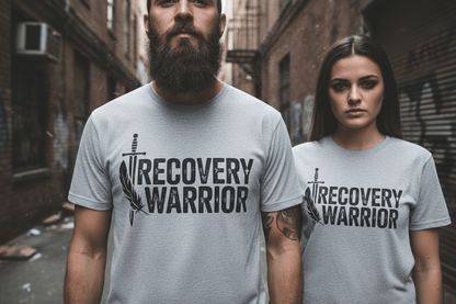 Recovery Warrior Unisex Softstyle T-Shirt - NEXT CHAPTER APPAREL