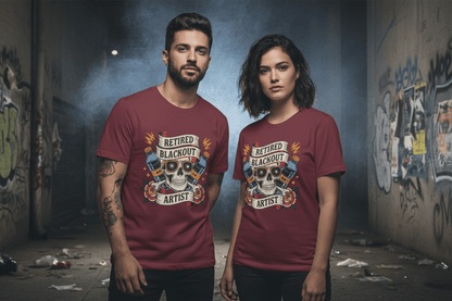 Retired Black Out Artist - Unisex Softstyle T-Shirt - NEXT CHAPTER APPAREL