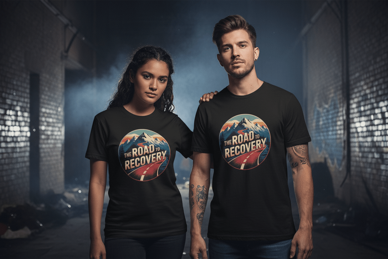 Road to Recovery Unisex Softstyle T-Shirt - NEXT CHAPTER APPAREL