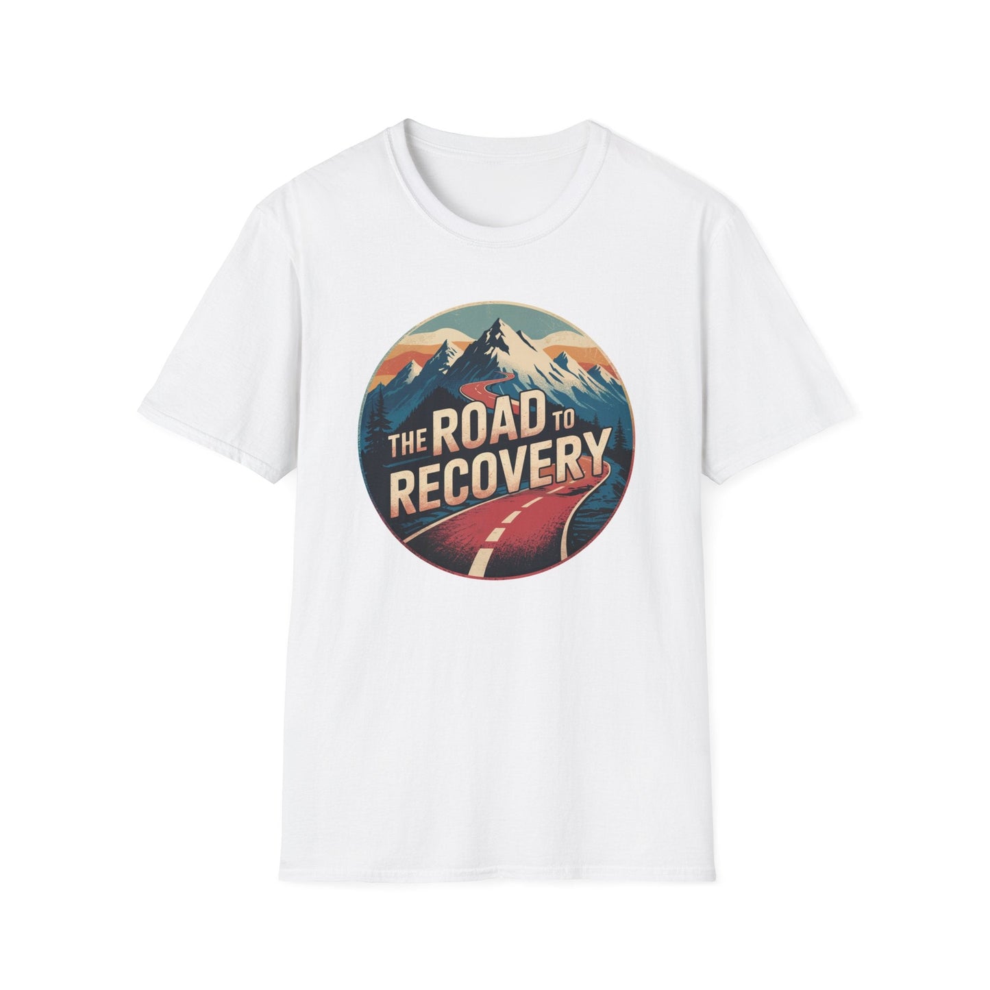 Road to Recovery Unisex Softstyle T-Shirt - NEXT CHAPTER APPAREL