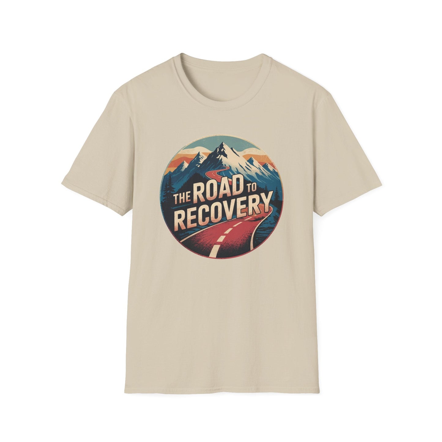 Road to Recovery Unisex Softstyle T-Shirt - NEXT CHAPTER APPAREL