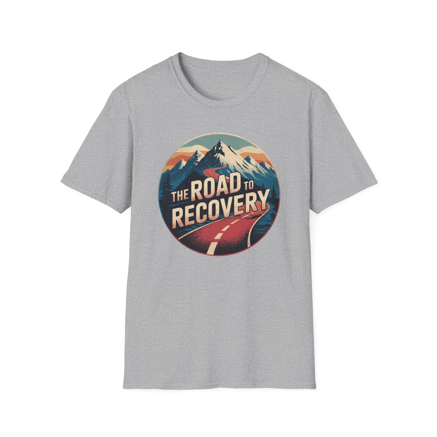 Road to Recovery Unisex Softstyle T-Shirt - NEXT CHAPTER APPAREL