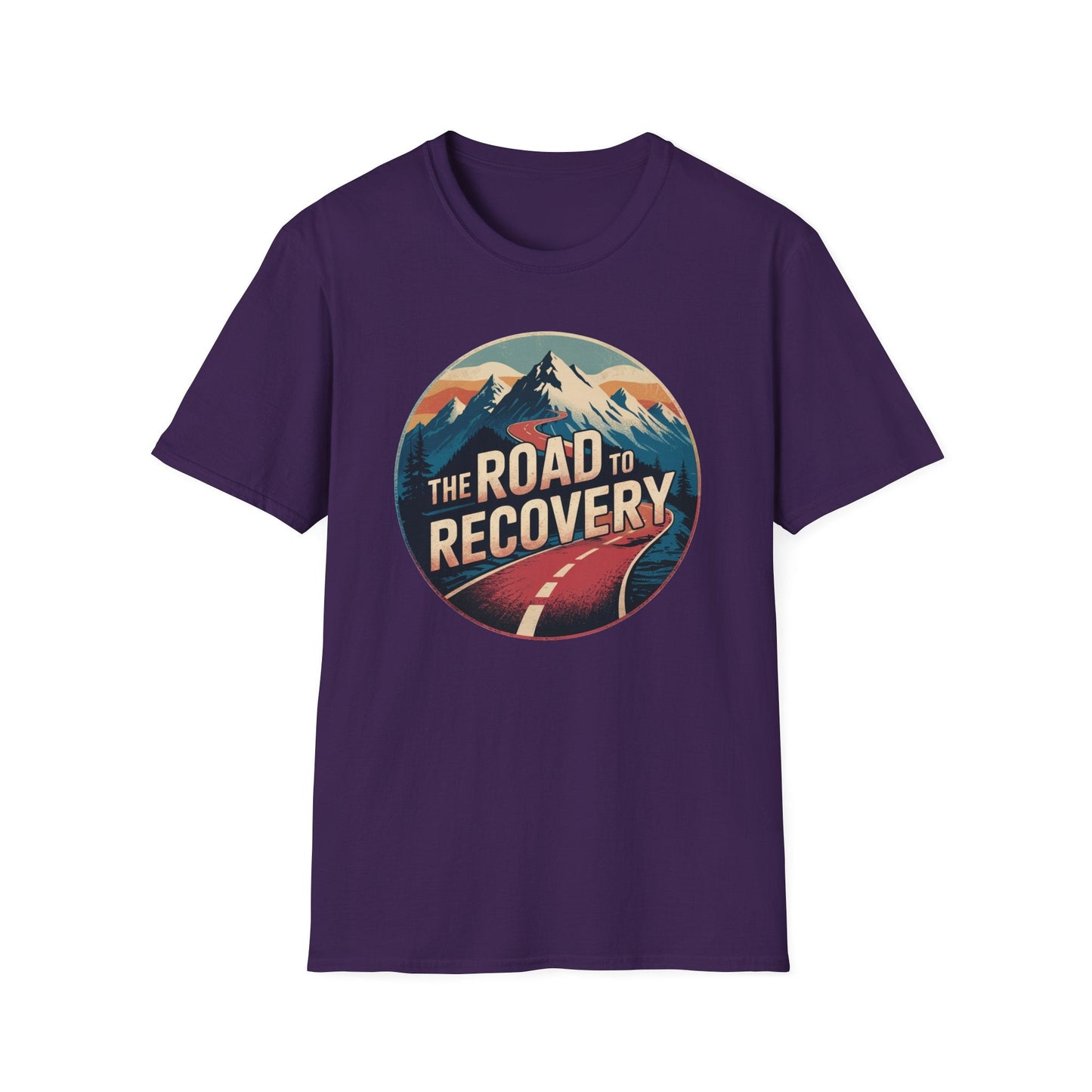 Road to Recovery Unisex Softstyle T-Shirt - NEXT CHAPTER APPAREL