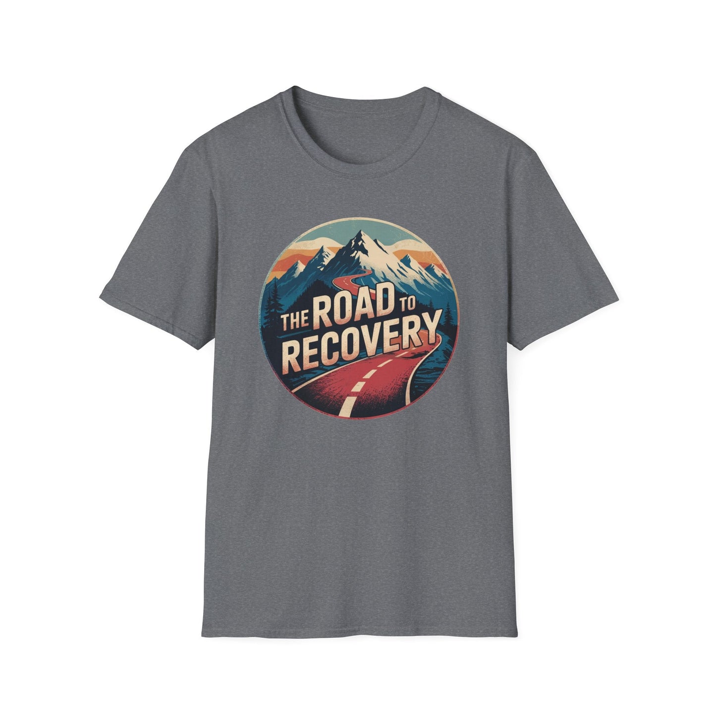Road to Recovery Unisex Softstyle T-Shirt - NEXT CHAPTER APPAREL