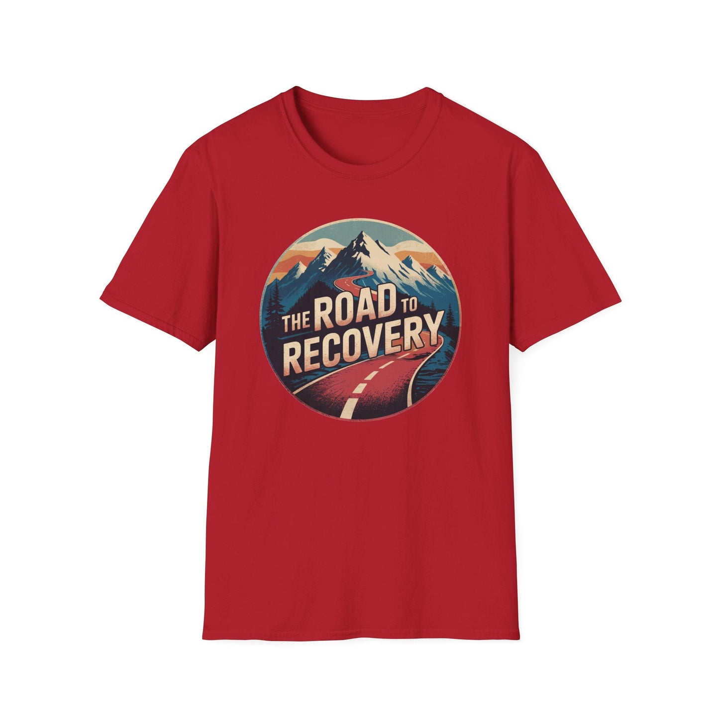Road to Recovery Unisex Softstyle T-Shirt - NEXT CHAPTER APPAREL