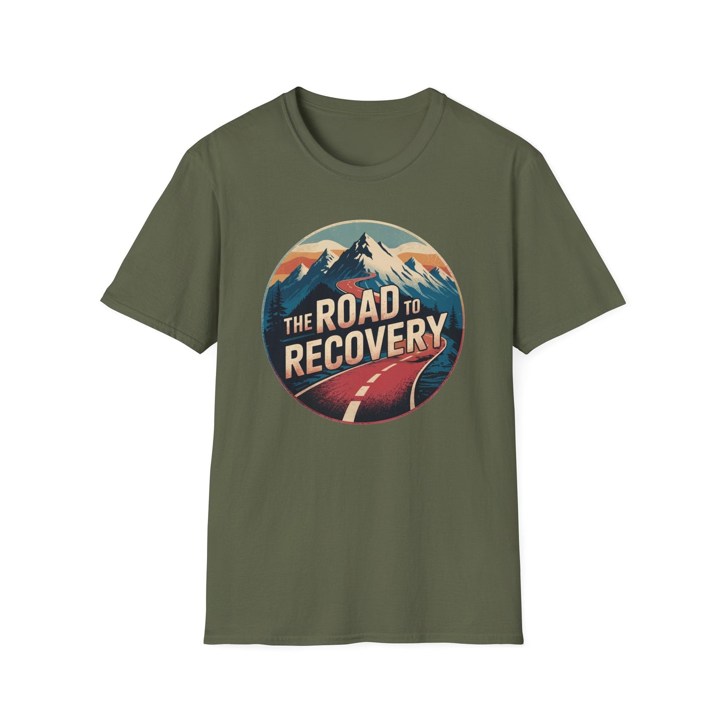 Road to Recovery Unisex Softstyle T-Shirt - NEXT CHAPTER APPAREL