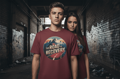 Road to Recovery Unisex Softstyle T-Shirt - NEXT CHAPTER APPAREL