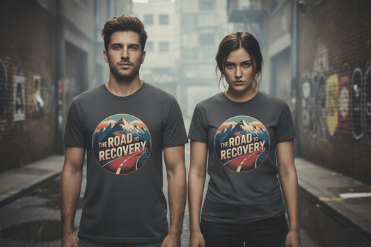 Road to Recovery Unisex Softstyle T-Shirt - NEXT CHAPTER APPAREL