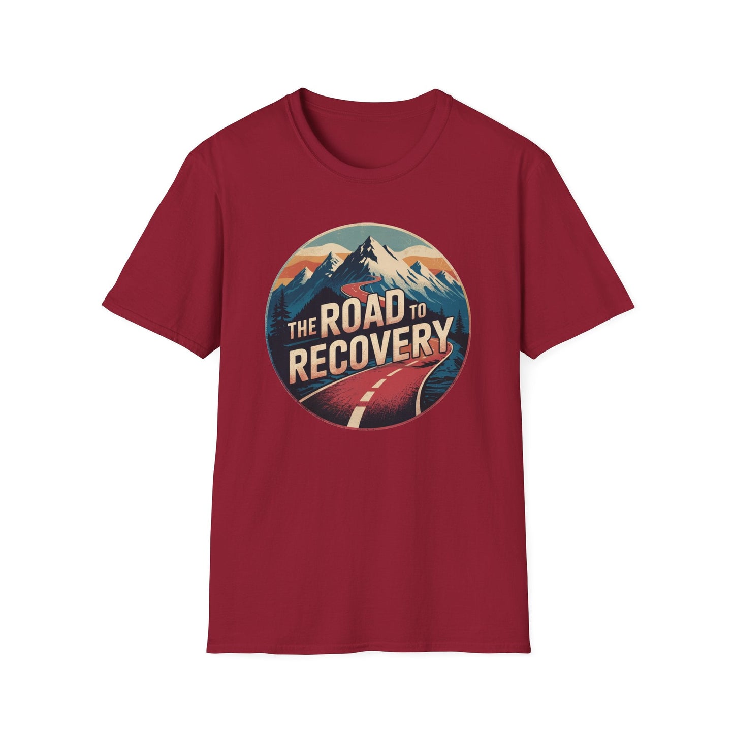 Road to Recovery Unisex Softstyle T-Shirt - NEXT CHAPTER APPAREL