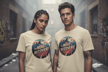 Road to Recovery Unisex Softstyle T-Shirt - NEXT CHAPTER APPAREL