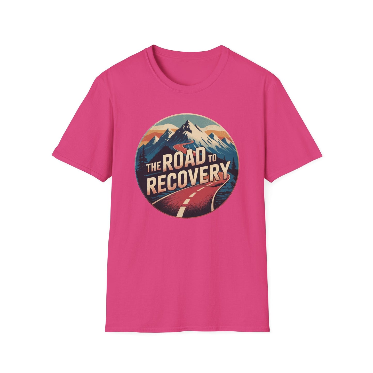 Road to Recovery Unisex Softstyle T-Shirt - NEXT CHAPTER APPAREL