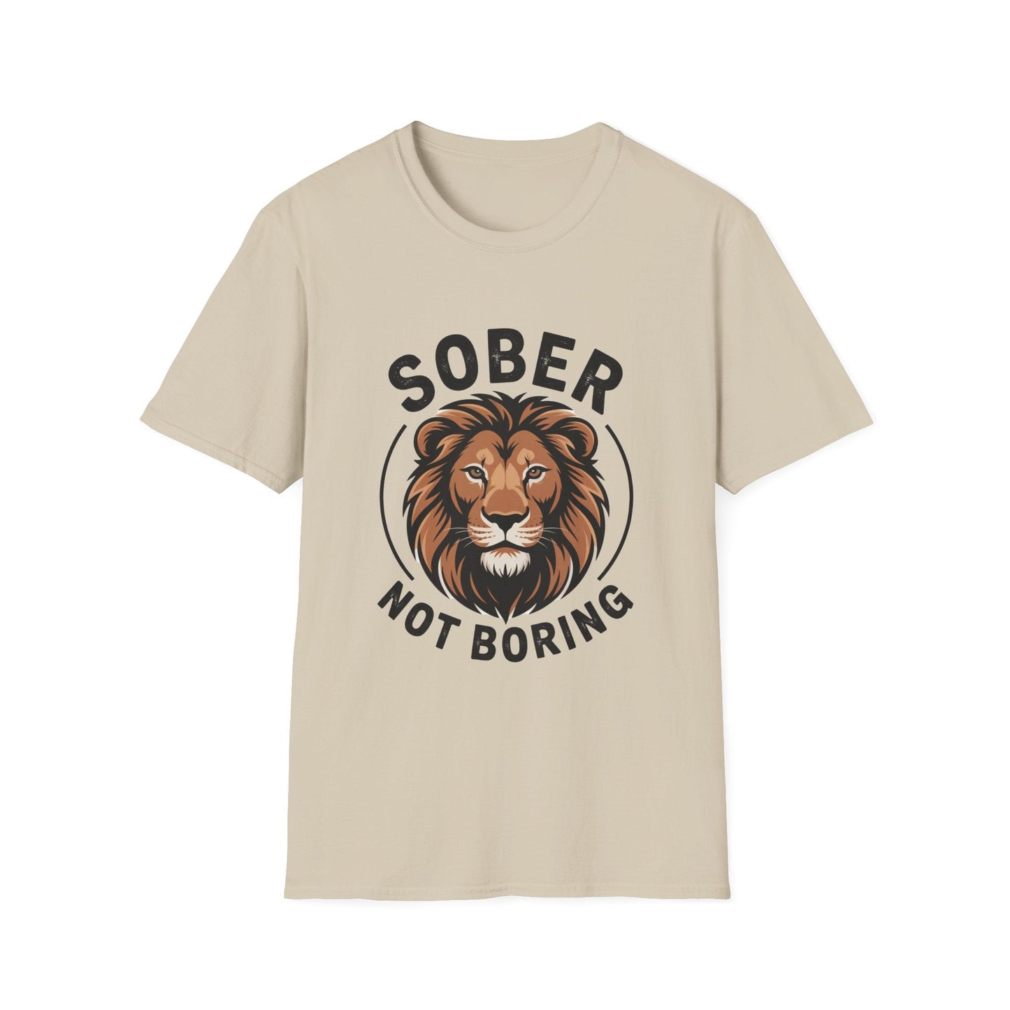 Sober Not Boring Addiction Recovery T-Shirt - NEXT CHAPTER APPAREL