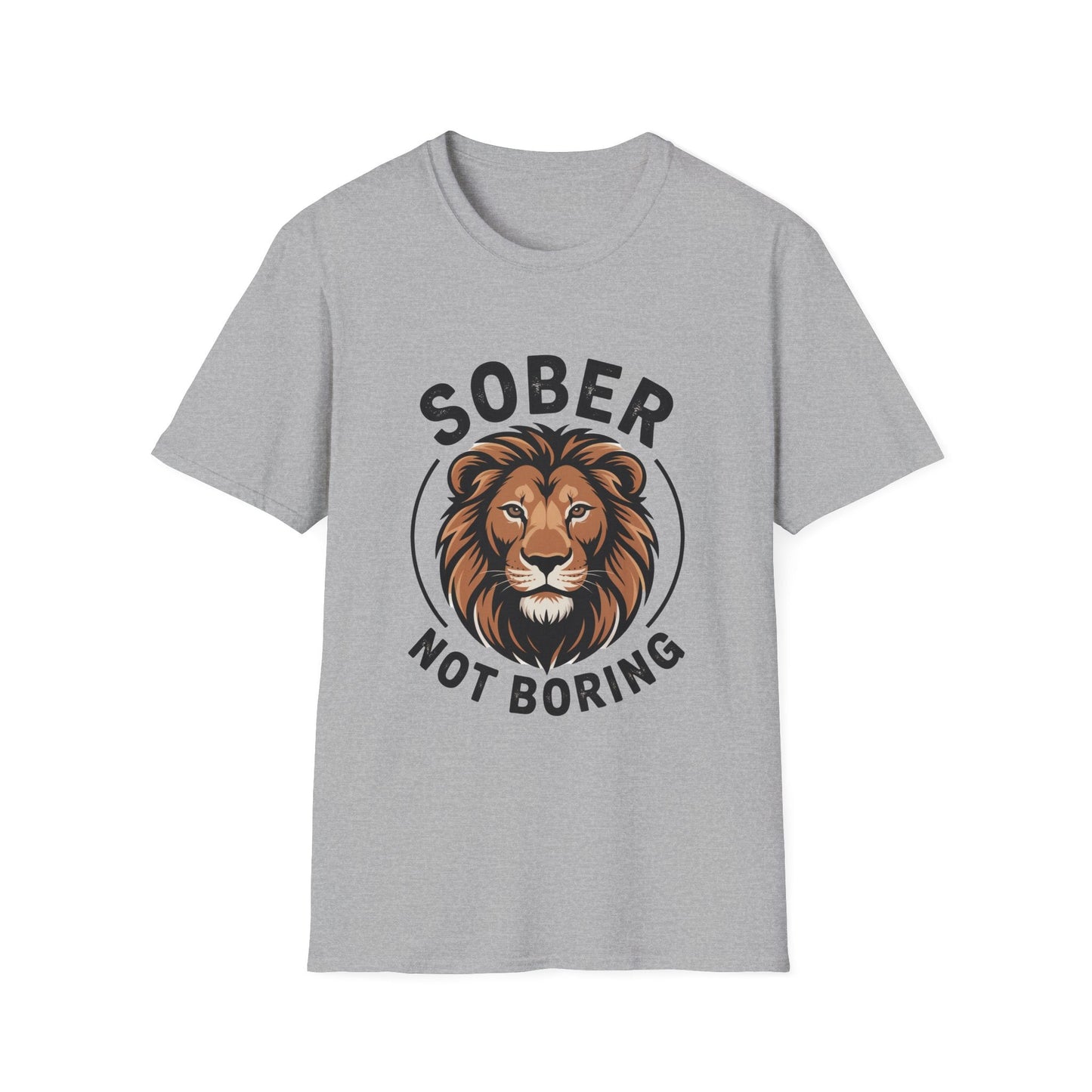 Sober Not Boring Addiction Recovery T-Shirt - NEXT CHAPTER APPAREL