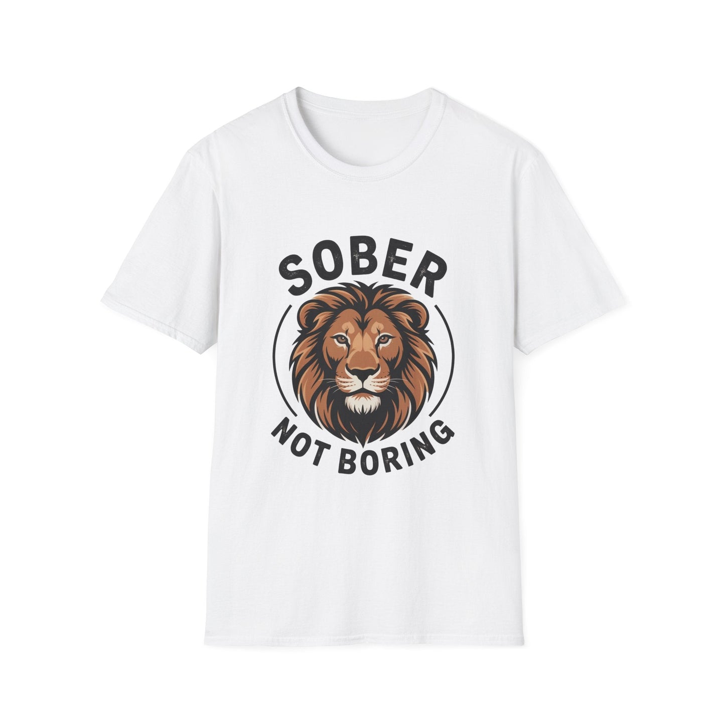 Sober Not Boring Addiction Recovery T-Shirt - NEXT CHAPTER APPAREL