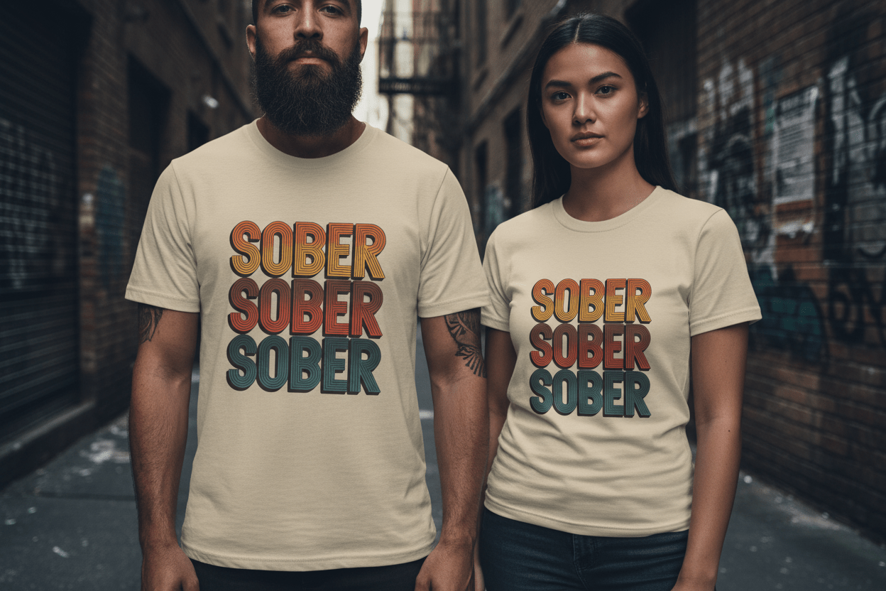 Sober Sober Sober Unisex Softstyle T-Shirt - NEXT CHAPTER APPAREL