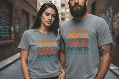 Sober Sober Sober Unisex Softstyle T-Shirt - NEXT CHAPTER APPAREL