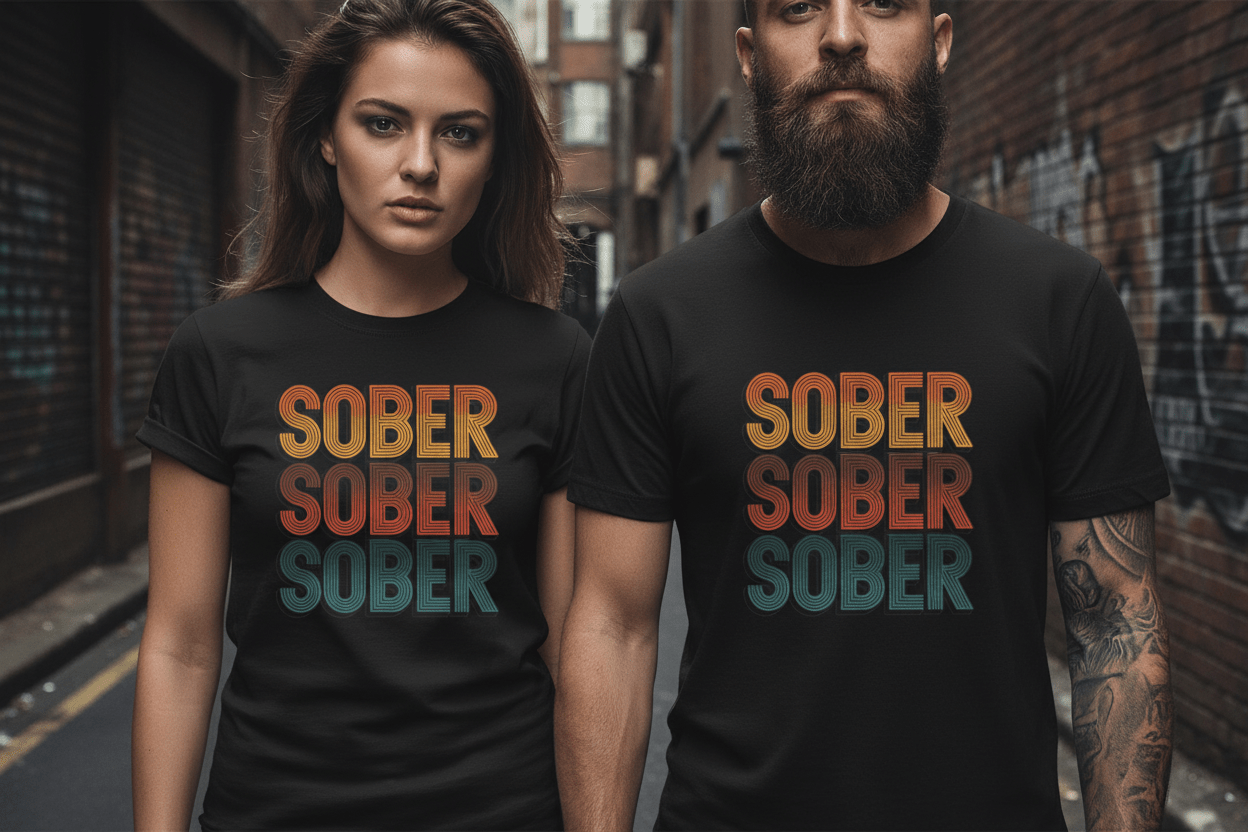 Sober Sober Sober Unisex Softstyle T-Shirt - NEXT CHAPTER APPAREL
