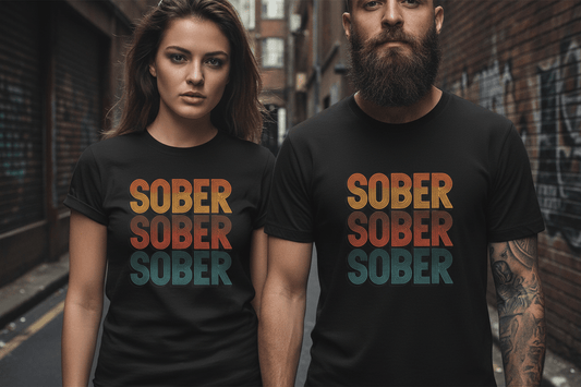 Sober Sober Sober Unisex Softstyle T-Shirt - NEXT CHAPTER APPAREL
