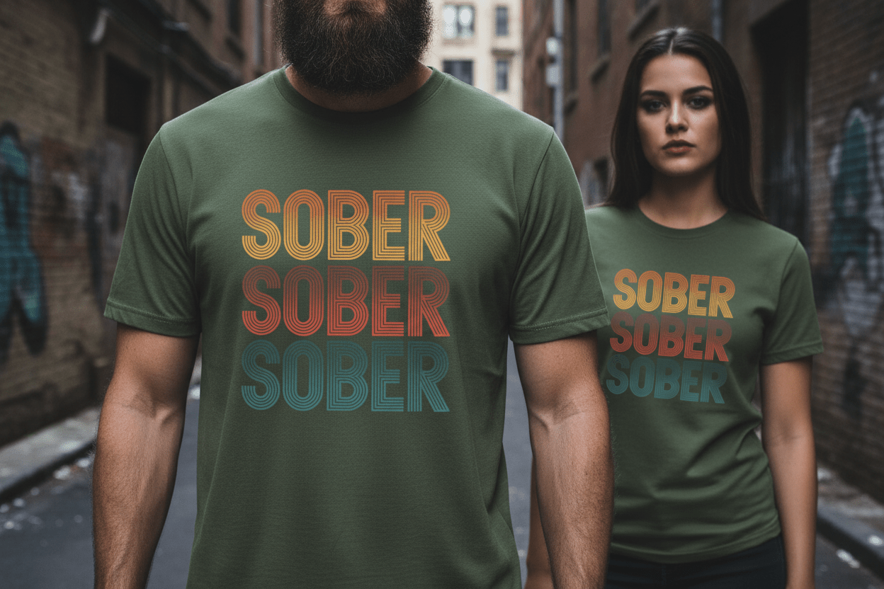 Sober Sober Sober Unisex Softstyle T-Shirt - NEXT CHAPTER APPAREL