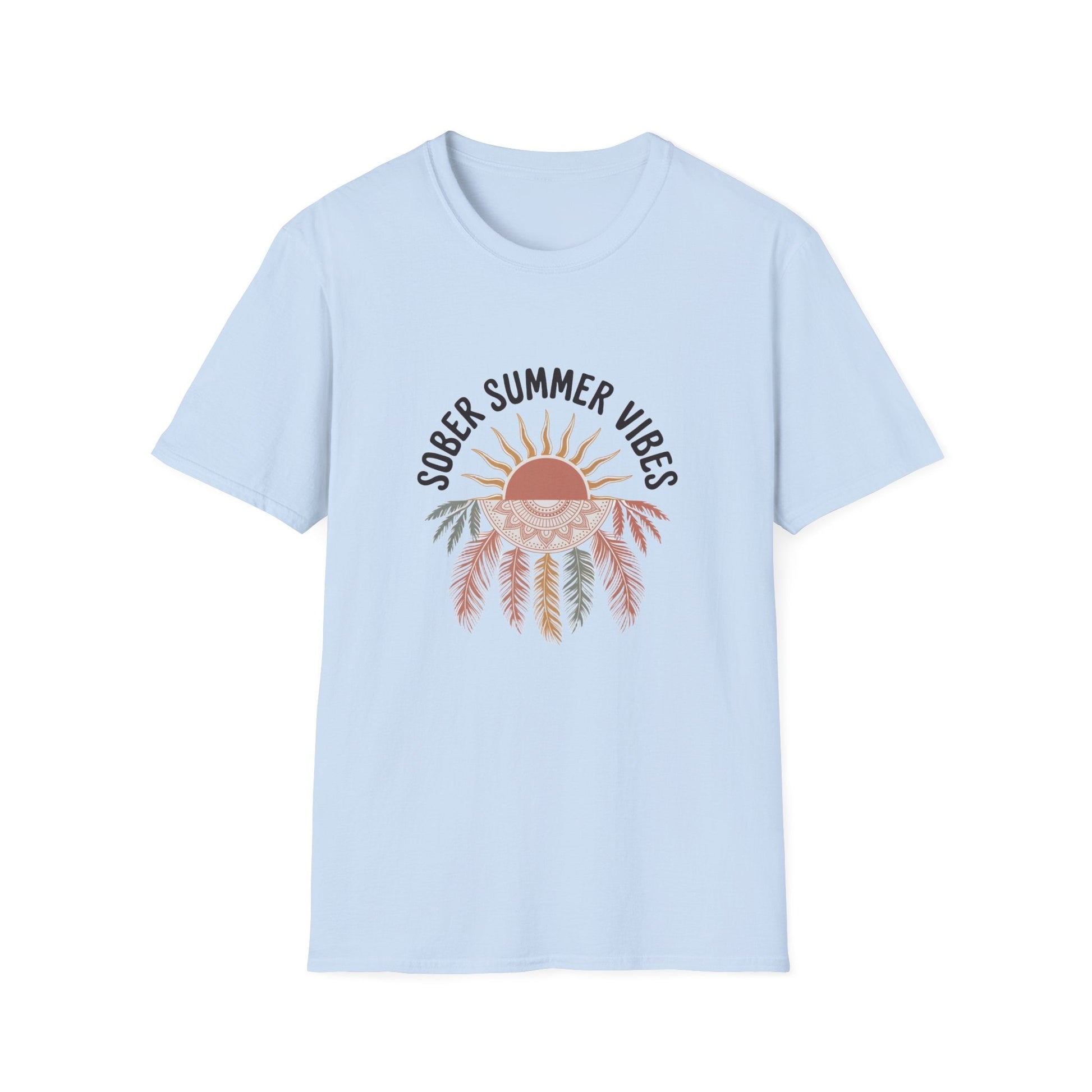 Sober summer Vibes Unisex Softstyle T-Shirt - NEXT CHAPTER APPAREL