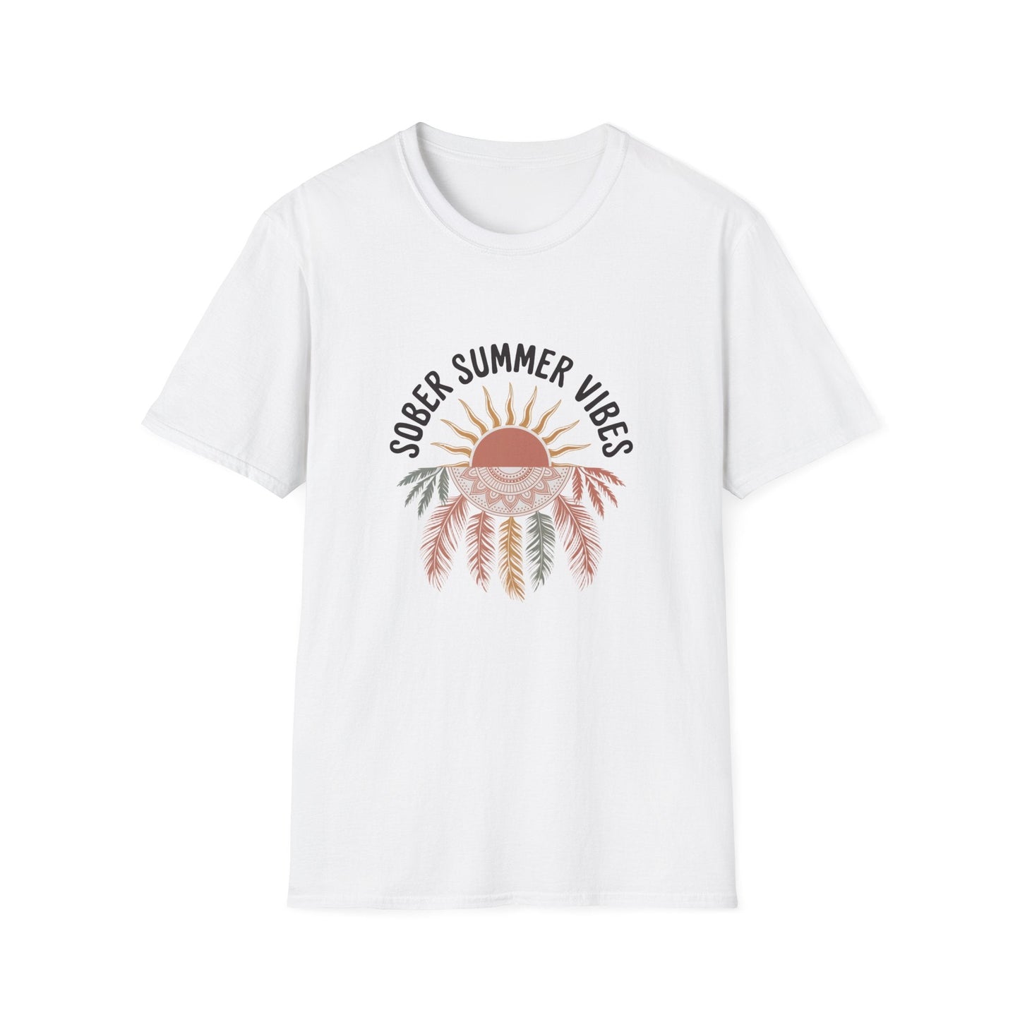 Sober summer Vibes Unisex Softstyle T-Shirt - NEXT CHAPTER APPAREL