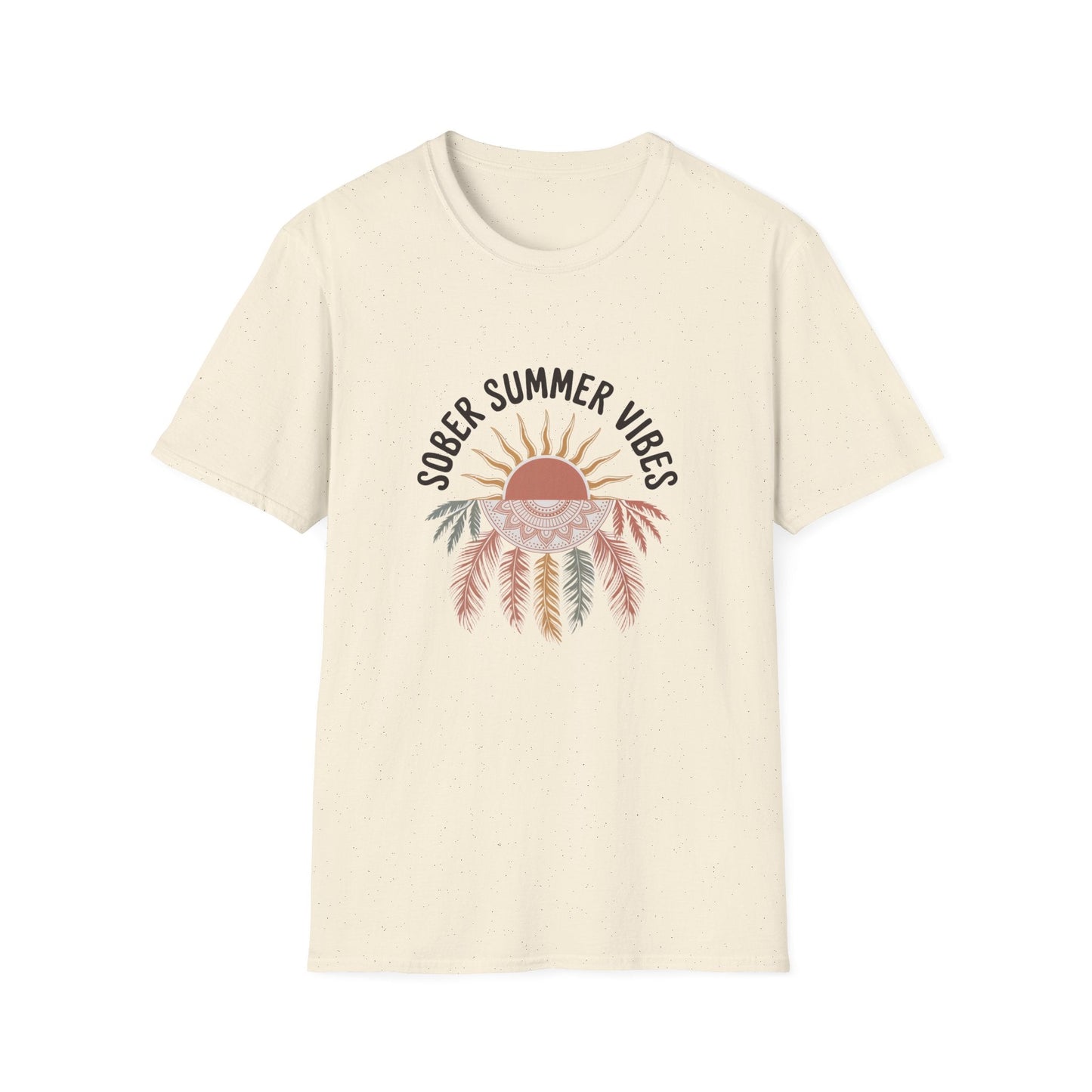 Sober summer Vibes Unisex Softstyle T-Shirt - NEXT CHAPTER APPAREL