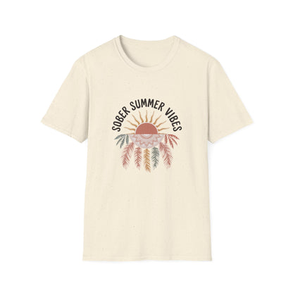 Sober summer Vibes Unisex Softstyle T-Shirt - NEXT CHAPTER APPAREL
