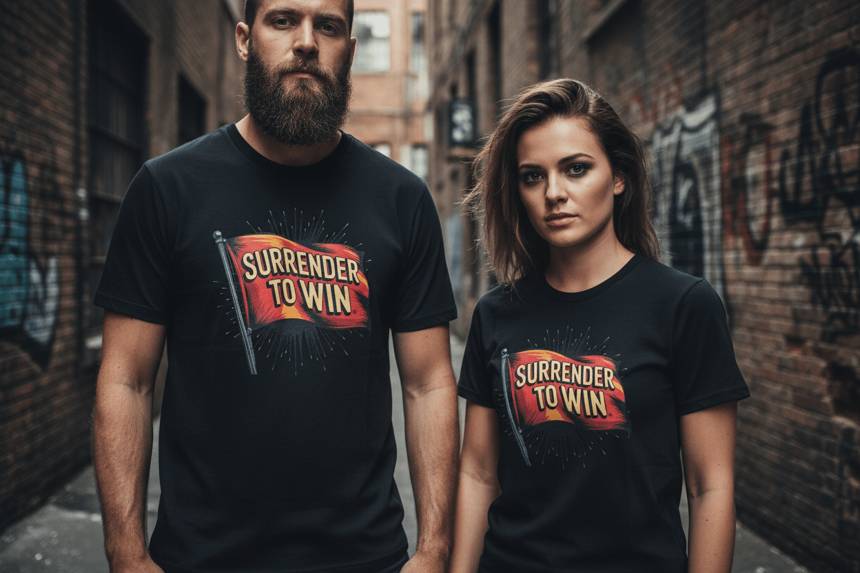 Surrender To Win Unisex Softstyle T-Shirt - NEXT CHAPTER APPAREL