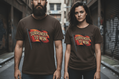 Surrender To Win Unisex Softstyle T-Shirt - NEXT CHAPTER APPAREL