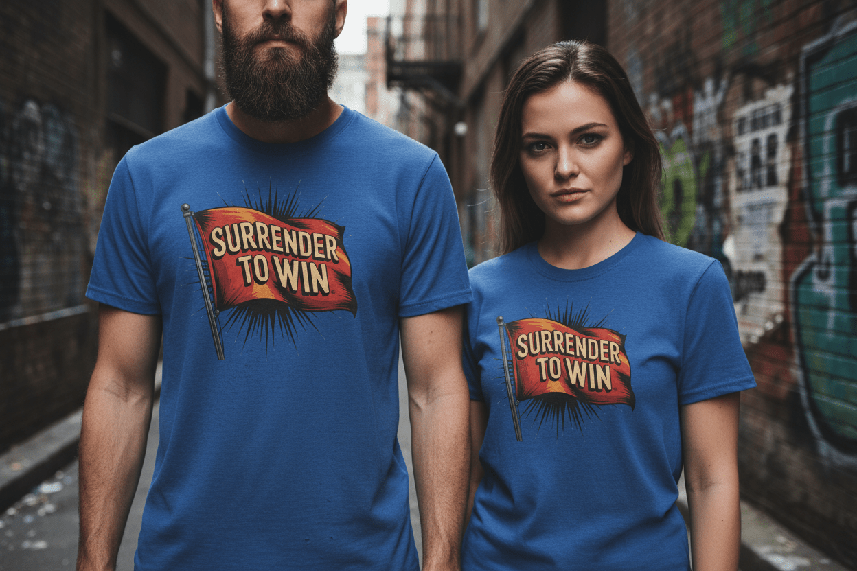 Surrender To Win Unisex Softstyle T-Shirt - NEXT CHAPTER APPAREL