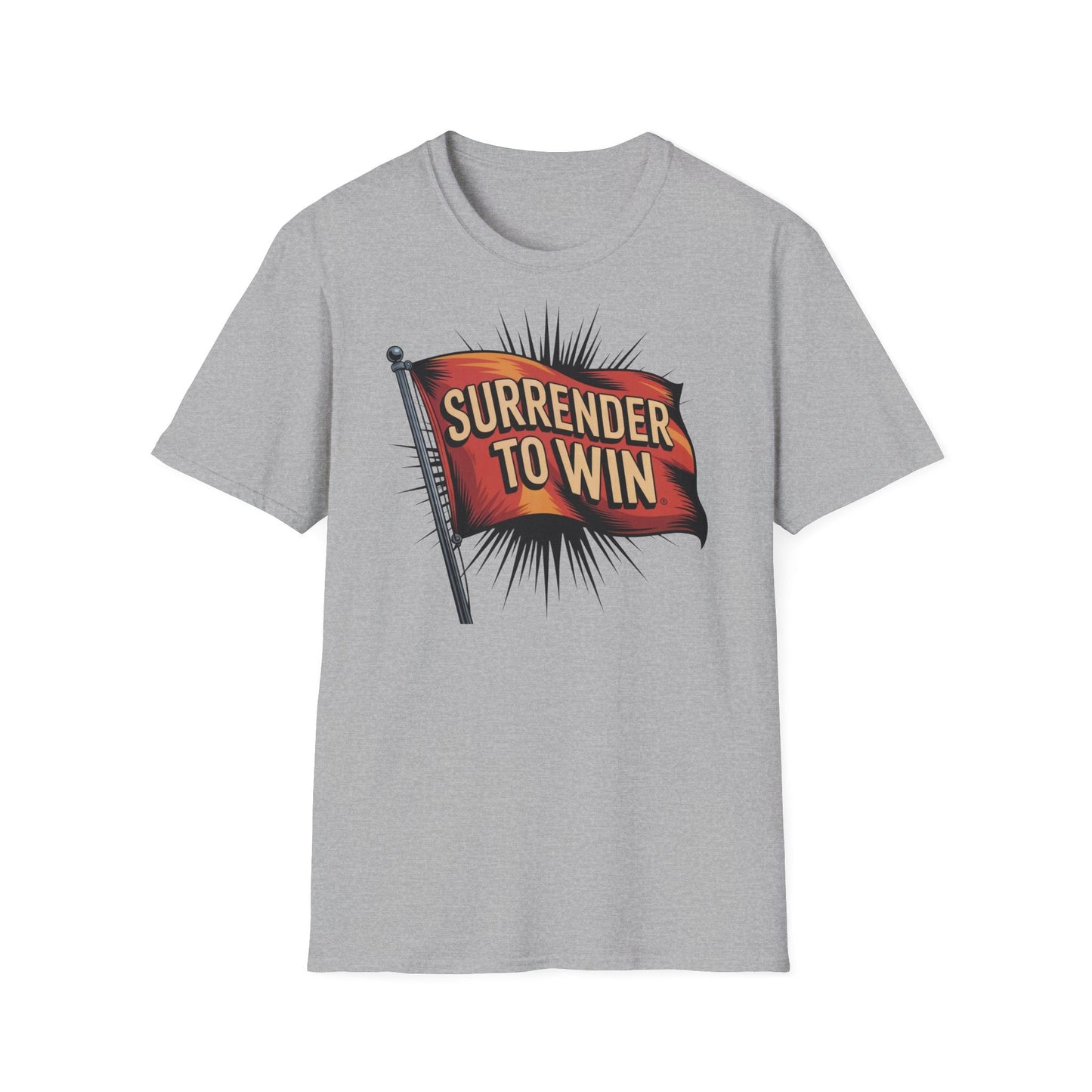 Surrender To Win Unisex Softstyle T-Shirt - NEXT CHAPTER APPAREL