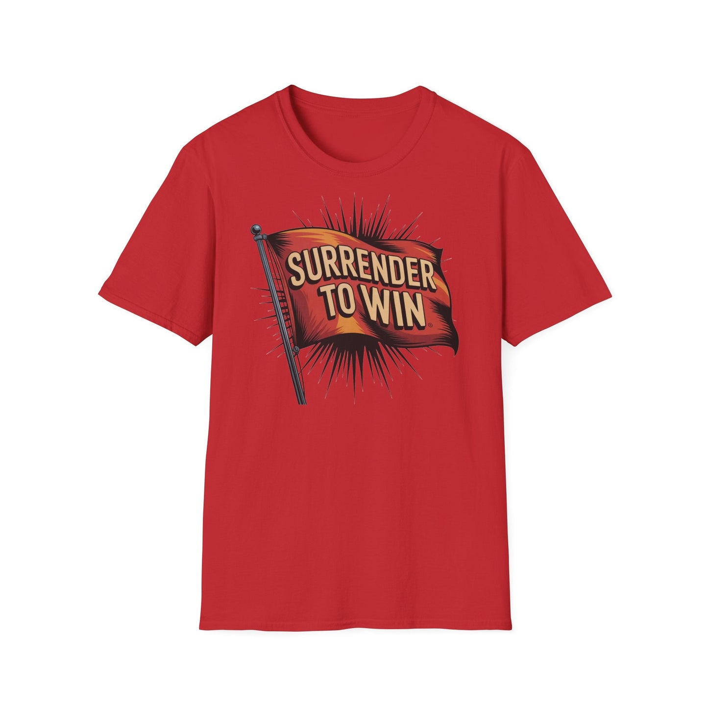 Surrender To Win Unisex Softstyle T-Shirt - NEXT CHAPTER APPAREL