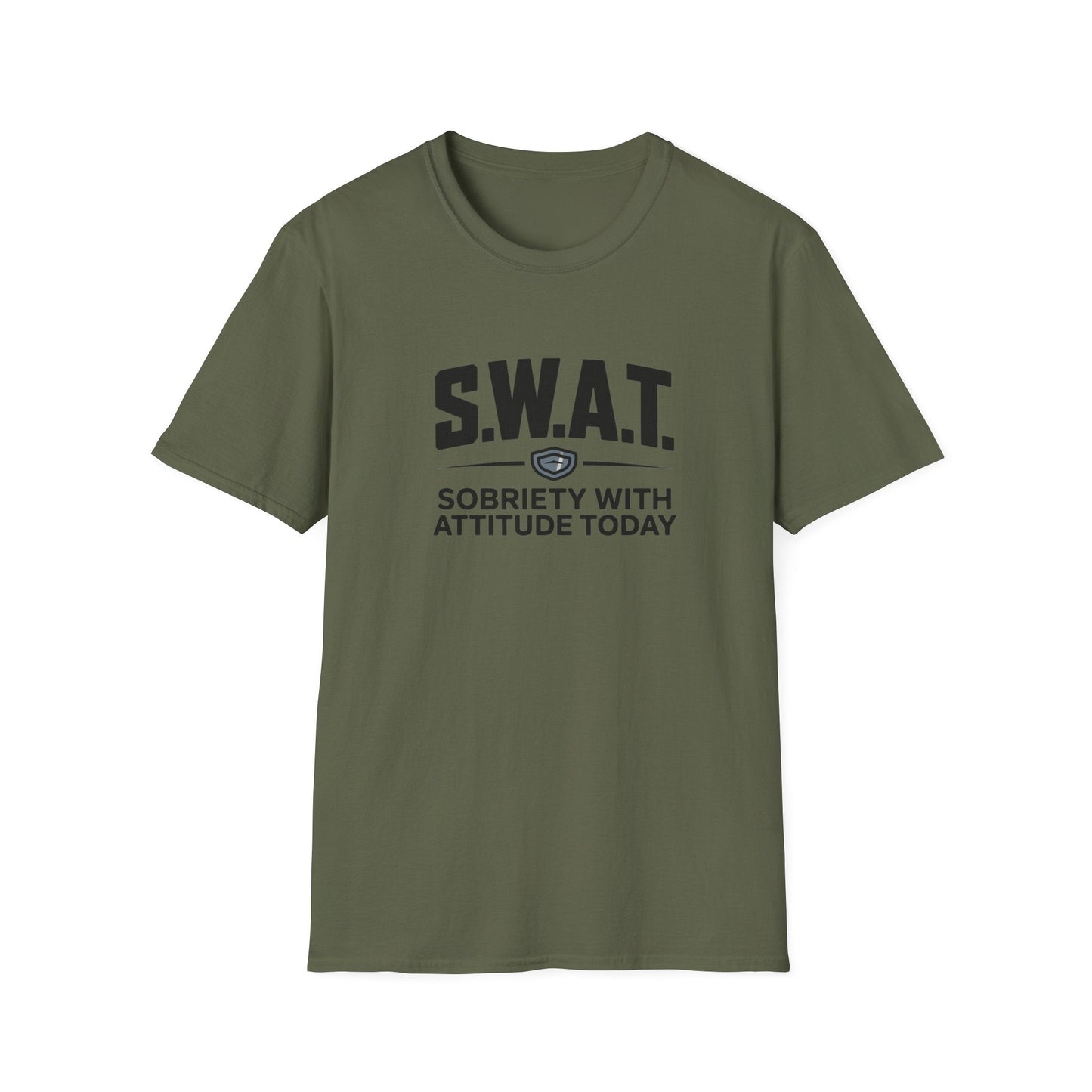 Swat Unisex Softstyle Recovery addiction apparel - NEXT CHAPTER APPAREL